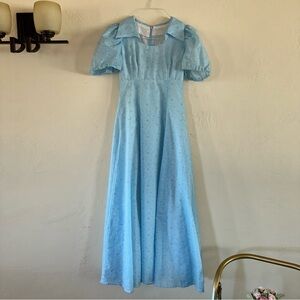 Vintage Cinderella Dress with Princess Sleeves! Handmade Dress